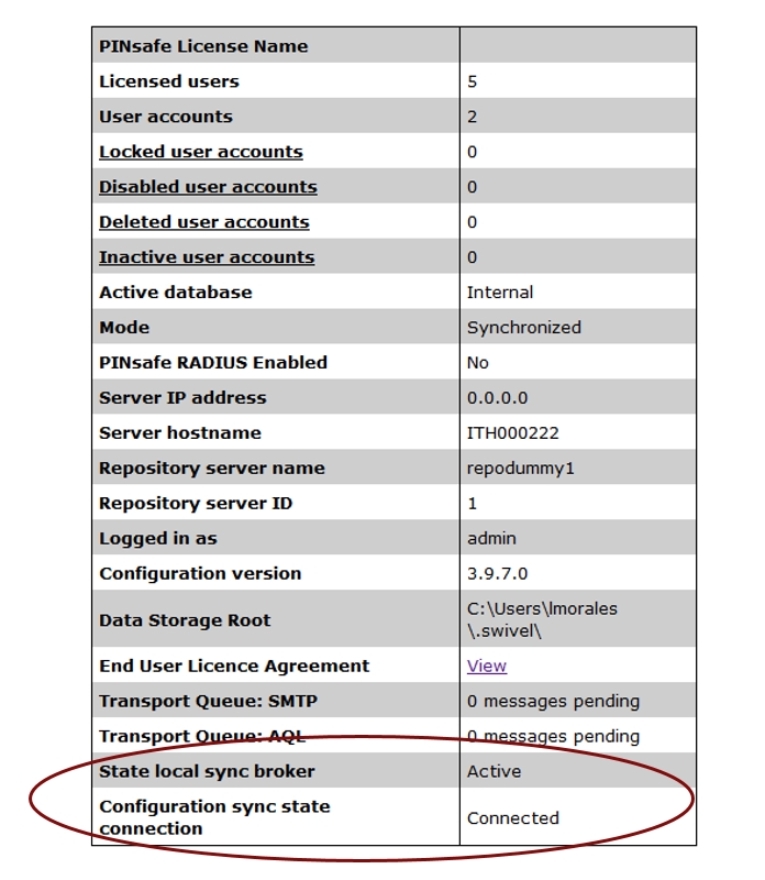 Local Sync Broker State
